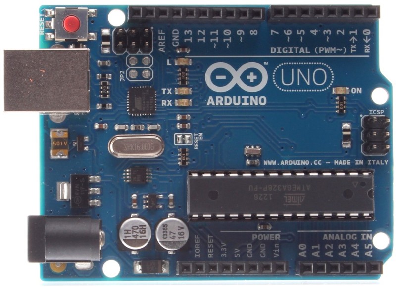 Arduino microcontroller development kit