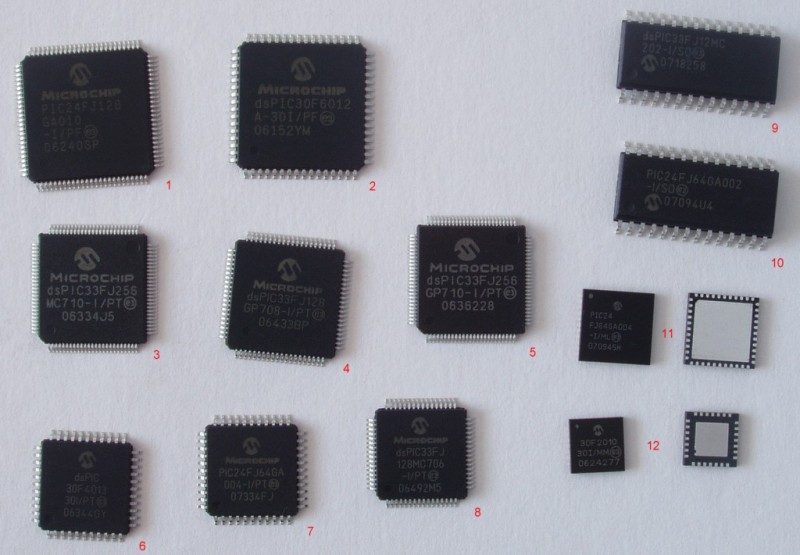 PIC line of microcontrollers from Microchip Technology