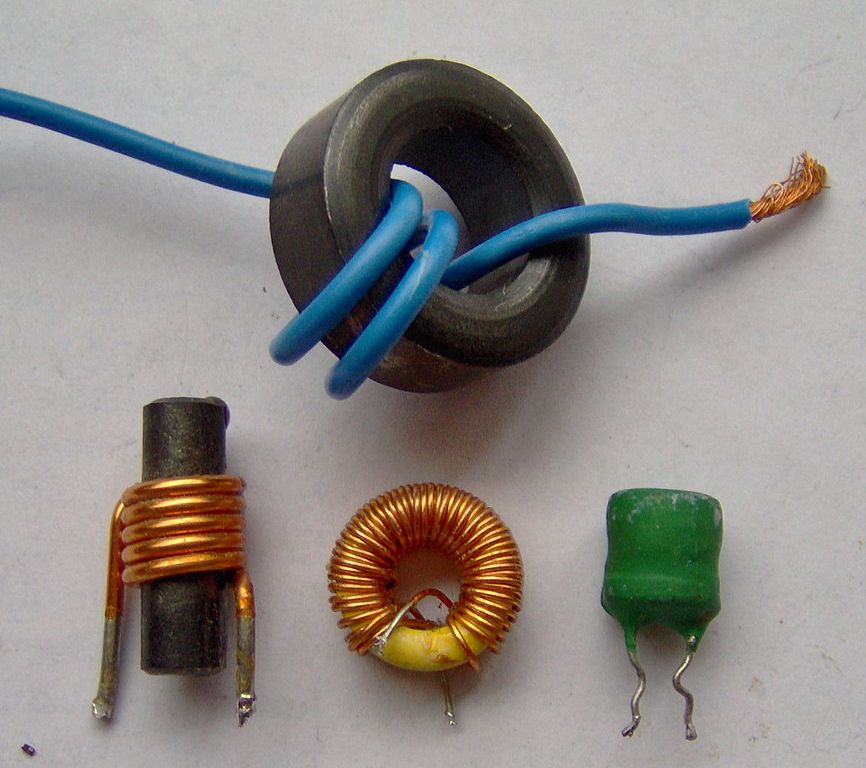 Examples of various inductors