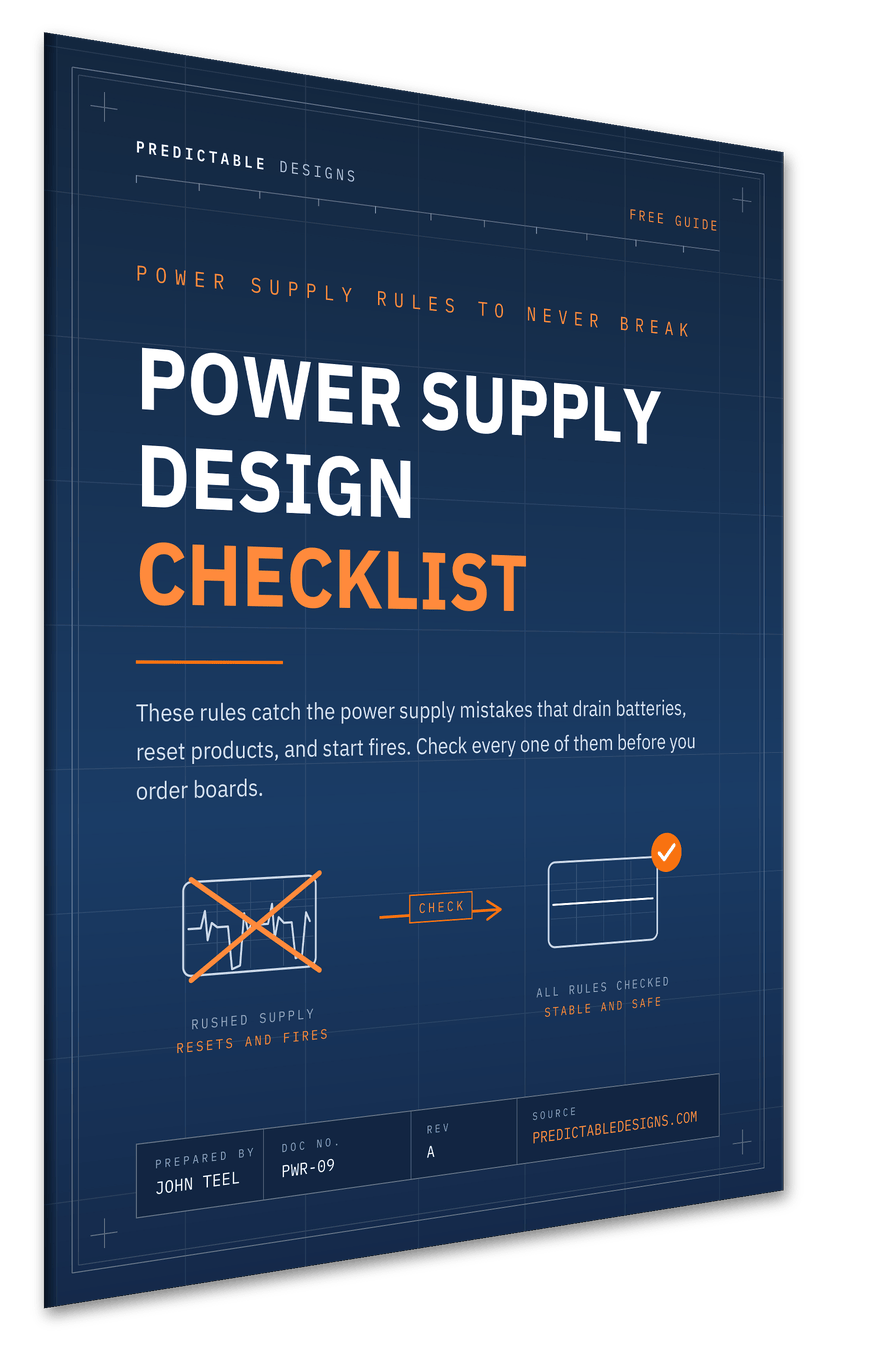 Power Supply Design Checklist PDF