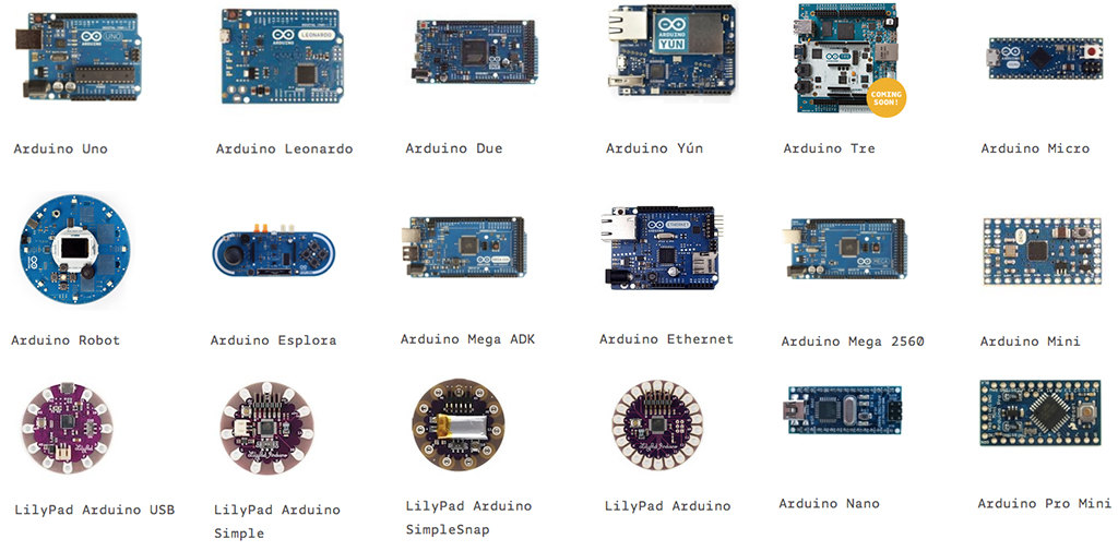 Arduino Board Comparison Guide