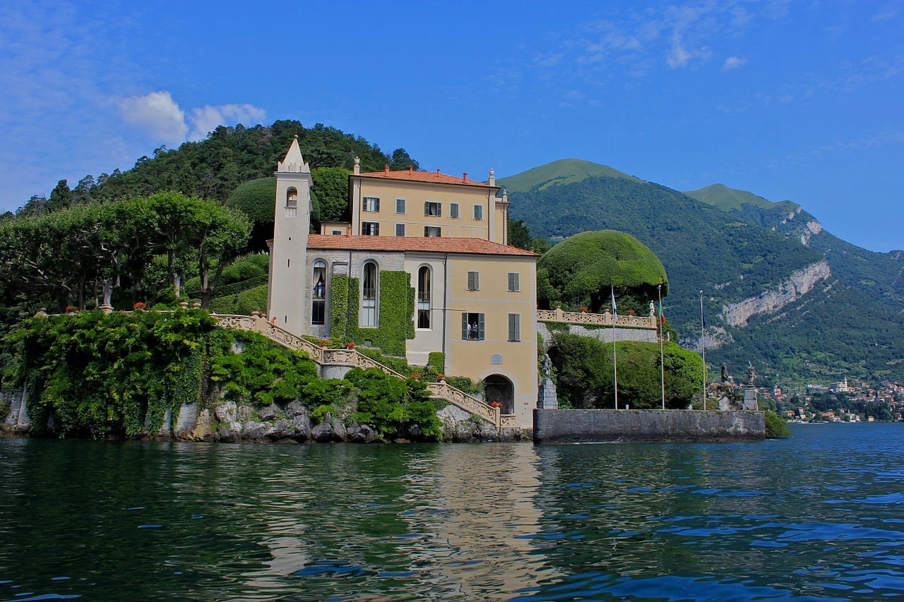 A small house in a body of water Description generated with very high confidence