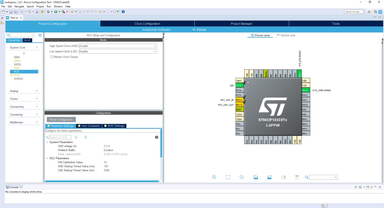 Stm compile