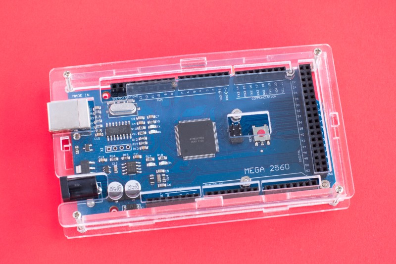 Arduino MEGA 2560 Microcontroller Board (Source: KitsKart, 2019)