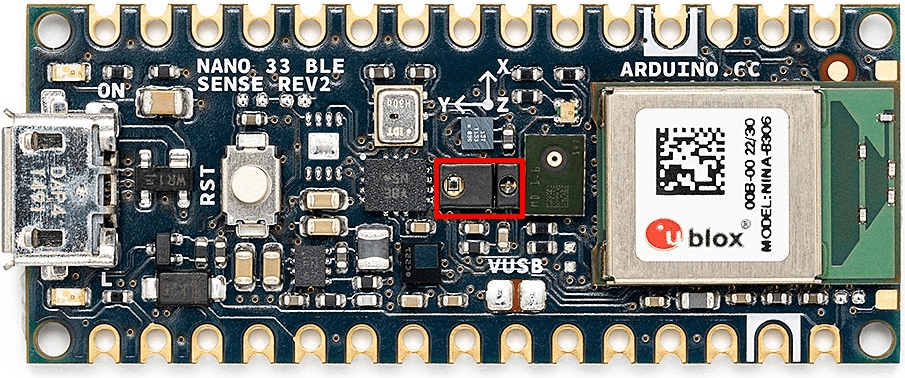 Arduino Nano 33 BLE Sense Rev2 — Arduino Online Shop