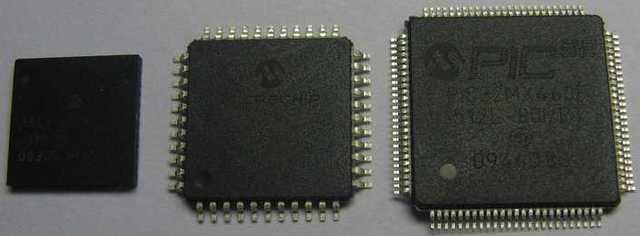 Examples of Integrated Circuits (ICs) which are also commonly called microchips