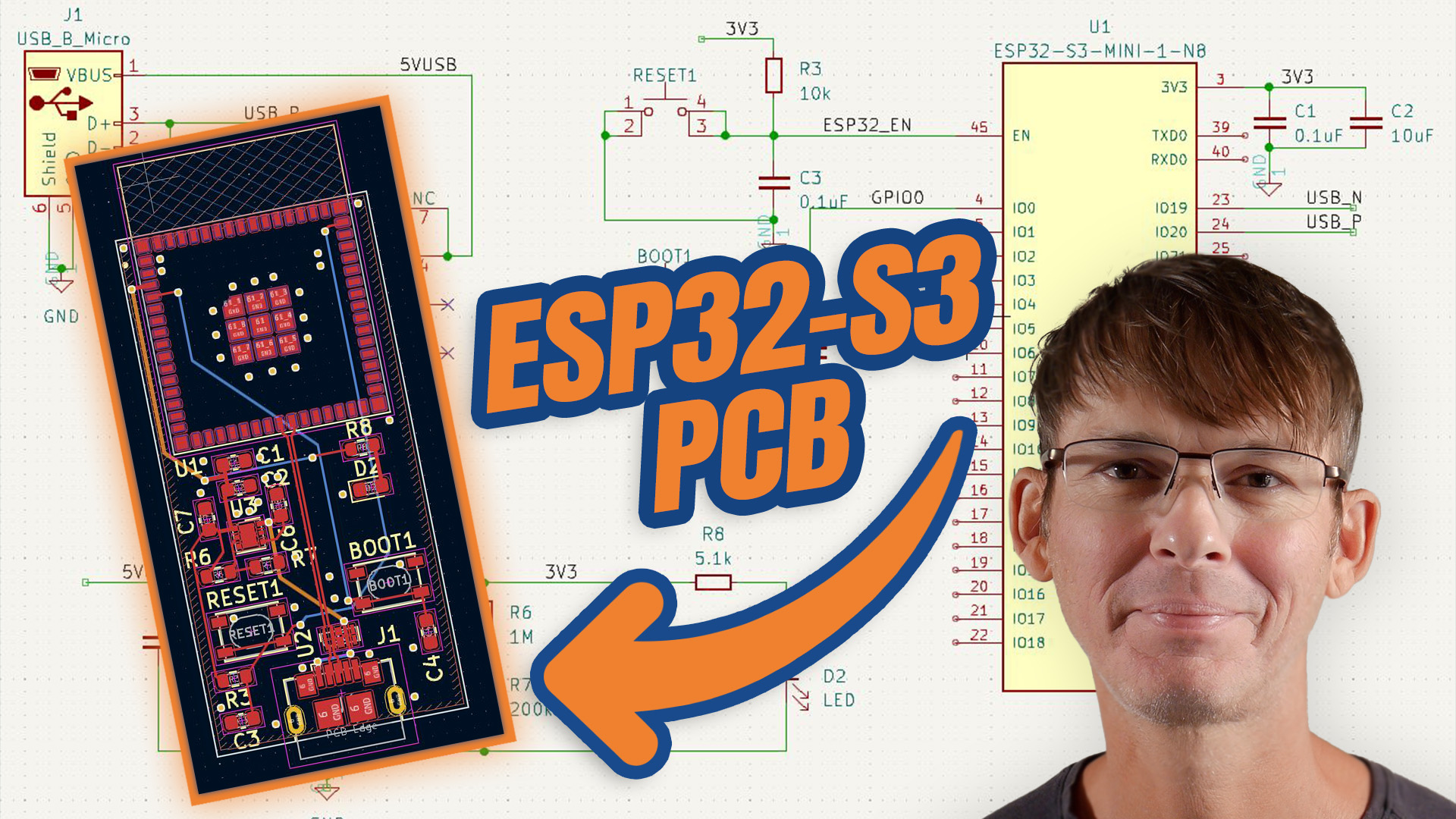 How To Design An Esp32 Pcb With Kicad In Less Than 25 Minutes Youtube How To Design An Esp32 Pcb With Kicad In Less Than 25 Minutes Youtube