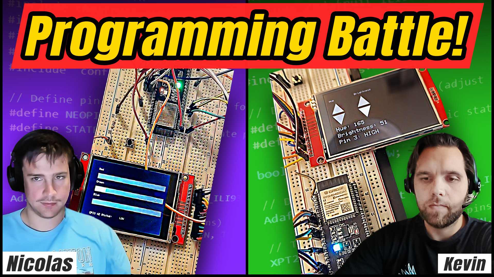 Who can program an ESP32 the quickest? I put two developers to the test
